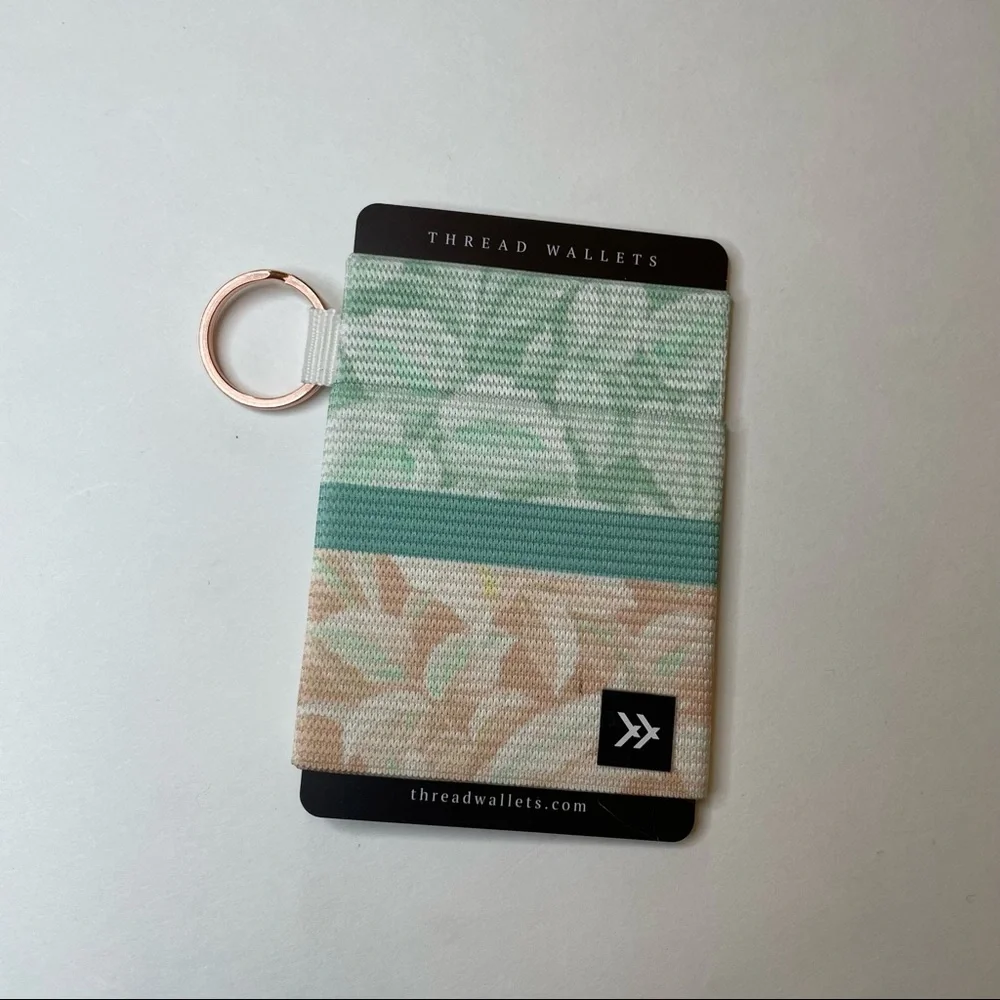 Floral Thread Wallet